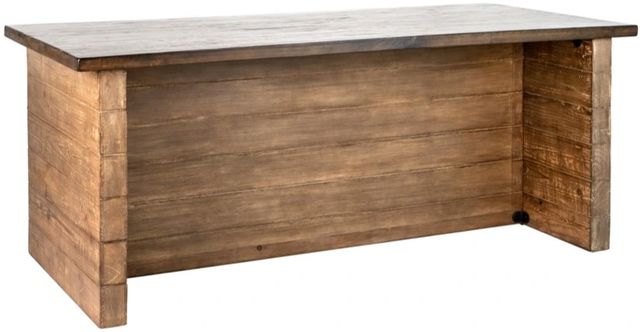 Nest Home Collections Marcus Java Counter Table with Antique Natural Base-0