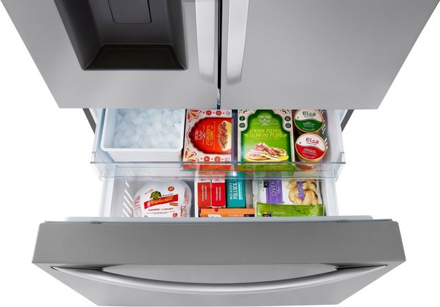 LG 36 in. 25.5 Cu. Ft. PrintProof™ Stainless Steel Counter-Depth French Door Refrigerator-9