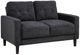 Coaster® Bowen II 3-Piece Steel Gray Upholstered Sofa Set-3