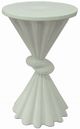 A & B Home White Clever Knotted Side Table-1
