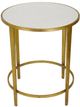 Zeugma Imports® Gold Side Table-2