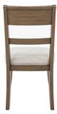 New Classic® Home Furnishings Mariana Ivory/Vintage Mocha Dining Side Chair-4
