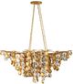 Currey & Company Lucullan Gold Chandelier-0