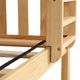 M3 Furniture Natural Full/Full Bunk Bed-1