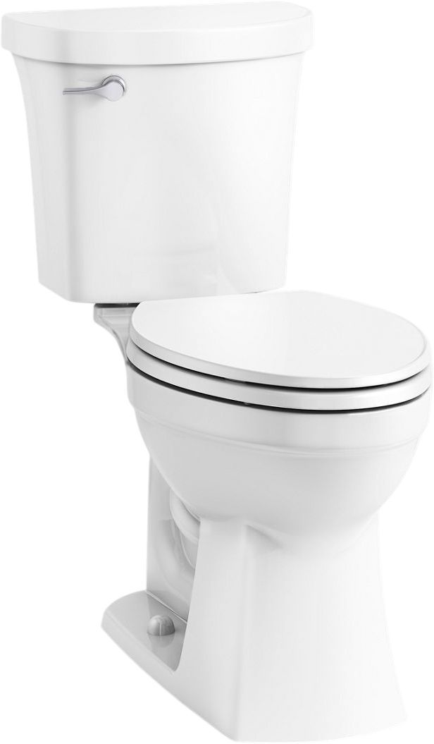 KOHLER® Maxton™ White The Complete Solution® 2-Piece Elongated Toilet, 1.28 Gpf-0