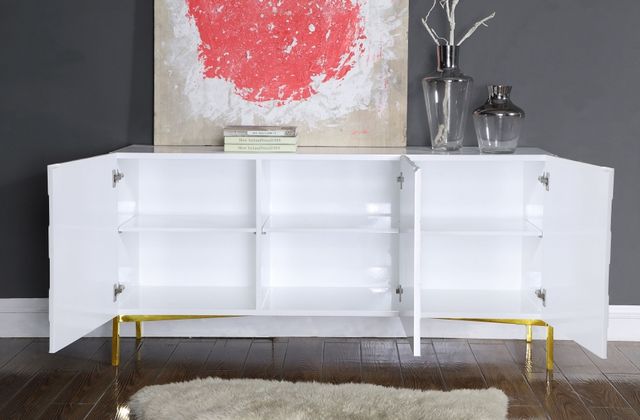 Meridian Furniture Collette White Sideboard-3