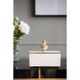 A & B Home White Canister -5