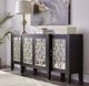 ACME Furniture Kacia Antique Black/White Console Cabinet-1