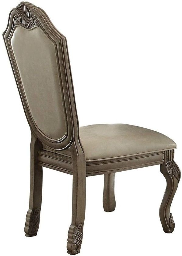 ACME Furniture Chateau de Ville Antique White Dining Side Chair -3