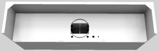 Vent-A-Hood® 54" White Wall Mounted Range Hood-2