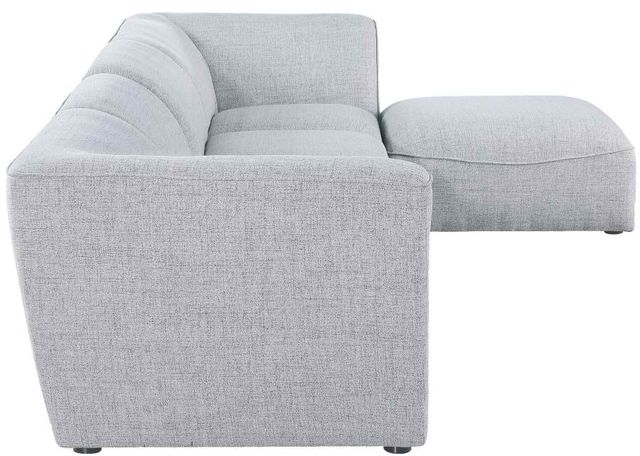 Meridian Furniture Miramar 5-Piece Grey Modular Sectional Set-2
