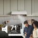 Broan Glacier 3 Series 30" White Under Cabinet Range Hood-3