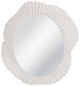 Bassett Mirror Petal Matte White Leaf Wall Mirror-0