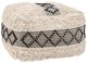 Zuo® Modern Pisco Beige Black Ottoman-0