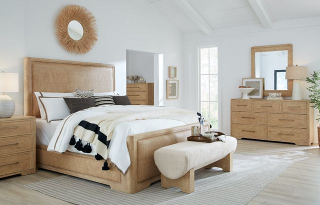 Hooker® Furniture Retreat Dune/Neo Cream Bench-1