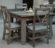International Furniture Direct Loft Brown 42" Brown Dining Table-3