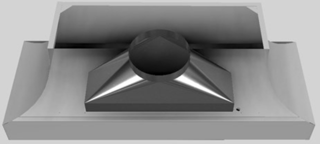 Vent-A-Hood® Designer Series 66" Stainless Steel Wall Mounted Range Hood-2