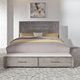 Liberty Furniture Modern Farmhouse Gray King Storage Bed-0
