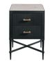 Woodbridge Furniture Ridgemoor Woodbridge Coal Bedside Table-1