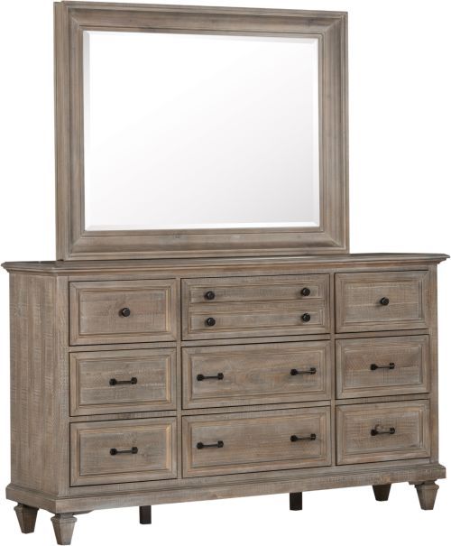 Magnussen Home® Lancaster 3-Piece Dovetail Gray King Bedroom Set-3