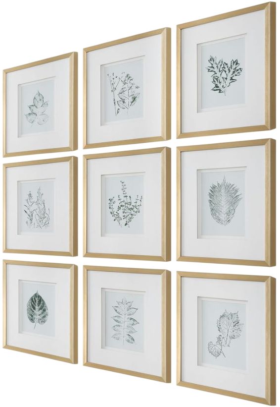Uttermost® Nature's 9-Piece Framed Print Art Set-3