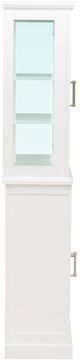 Linon Scarsdale White Tall Cabinet-4