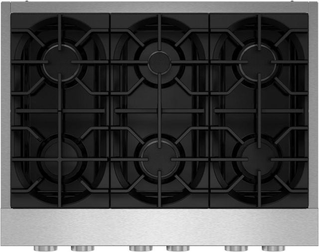 KitchenAid® 36" Stainless Steel Commercial-Style Gas Rangetop-1