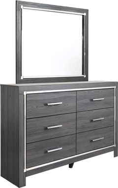 Signature Design by Ashley® Lodanna Gray Dresser and Mirror