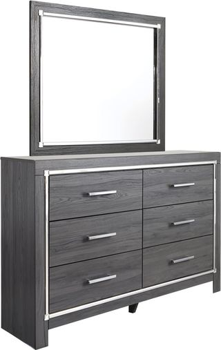 Signature Design by Ashley® Lodanna Gray Dresser and Mirror