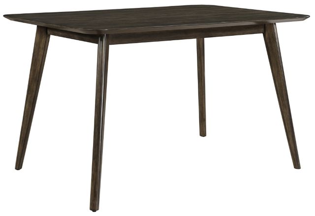 New Classic® Home Furnishings Rex Walnut Brown Counter Dining Table-0