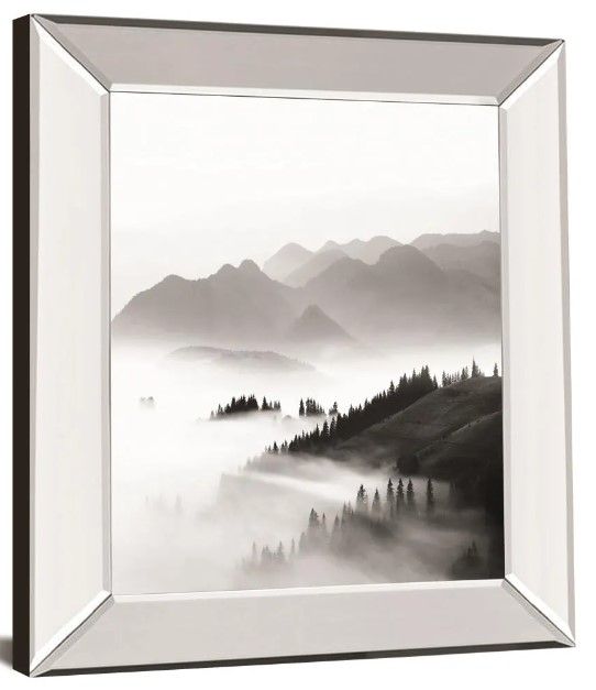 Classy Art Morning Sin I By Sisi And Seb Mirror Framed Wall Art-0