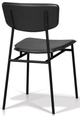 Korson Furniture Delia Black Side Chair-1