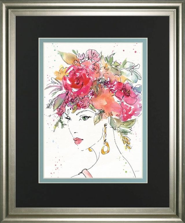 Classy Art Floral Figures II by Anne Tavoletti Wall Art-0