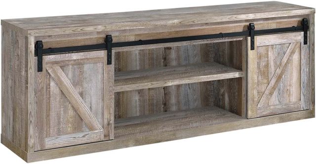 Coaster® Brockton Weathered Oak 71" TV Console-0