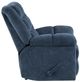 Homelegance® Baldwin Blue Rocker Manual Recliner-3