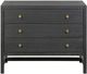 Four Hands Sullivan Brushed Black Nightstand-2