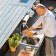 ENO MODULO Cargo Grey Sink Modular Cabinet-4