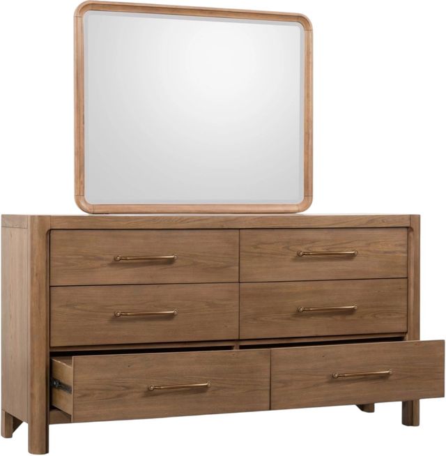 Modus Furniture Morris Claystone 6-Drawer Dresser-4