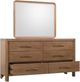 Modus Furniture Morris Claystone 6-Drawer Dresser-4