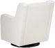 Linon Bernice White Swivel Rocking Chair-4