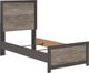 Signature Design by Ashley® Broachmyn Black/Gray Twin Panel Bed-2