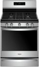 Whirlpool® 30" Fingerprint Resistant Stainless Steel Freestanding Gas Range-0