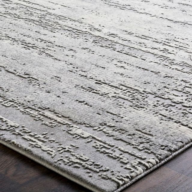 Surya Tibetan Medium Gray 8' Square Rug-4