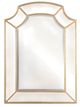 Uttermost® Francoli Antique Gold Leaf Arch Mirror-0