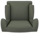 Best® Home Furnishings Customizable Sylvia Wing Back Chair with Espresso Legs-4