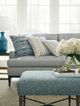 Currey & Company Samba Ocean Blue/Off-White Table Lamp-3