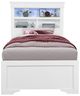 Global Furniture USA Pompei 4-Piece White Youth Twin Bedroom Set-1