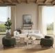 Classic Home Octavia 2-Piece Ivory Upholstered Sectional-1