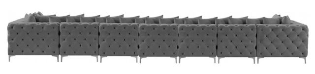 Meridian Furniture Tremblay 9-Piece Grey Modular Sectional Set-2