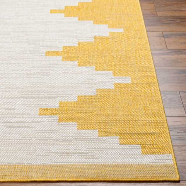 Surya Eagean Beige/Yellow 4'x6' Area Rug-1